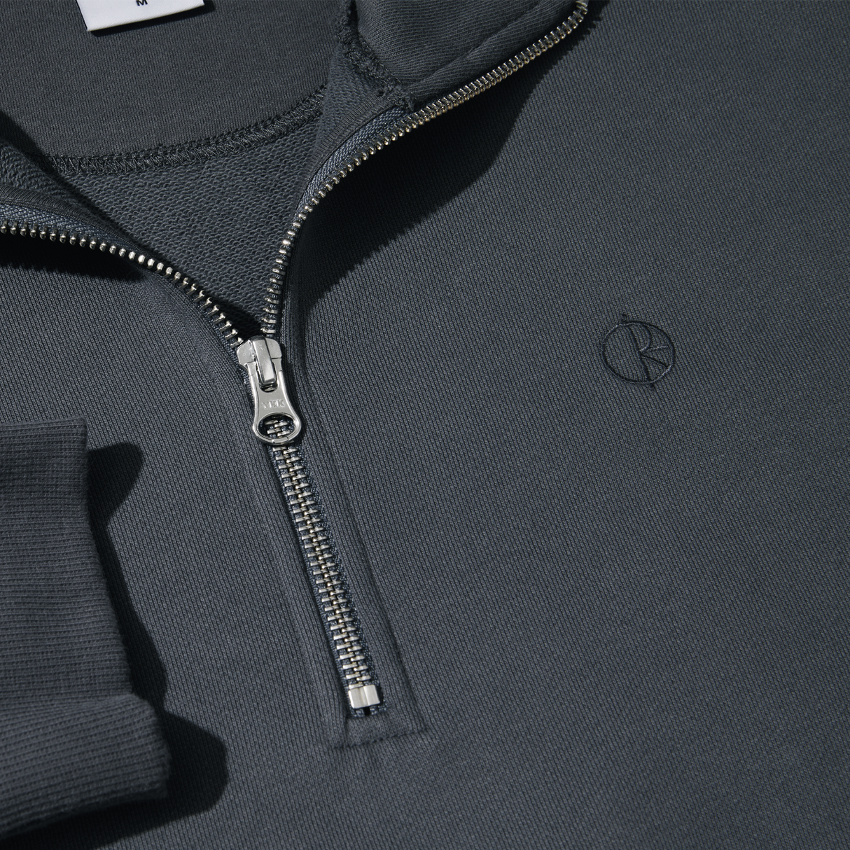 Polar Skate Co. Frank Half Zip Hoodie – Graphite