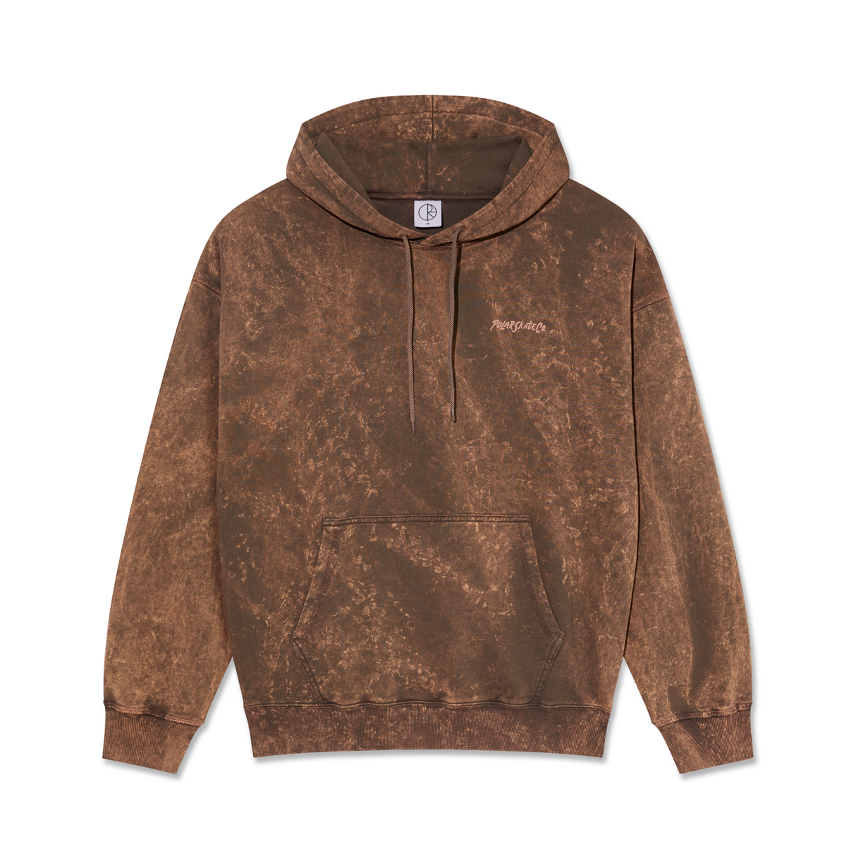 Polar Skate Co. Frank Surf Logo Hoodie - Acid Brown