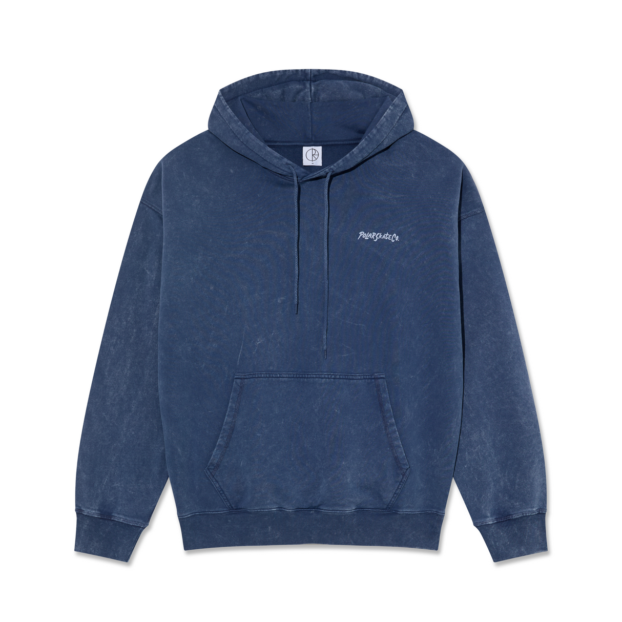 Polar Skate Co. Frank Surf Logo Hoodie - Acid Dark Blue