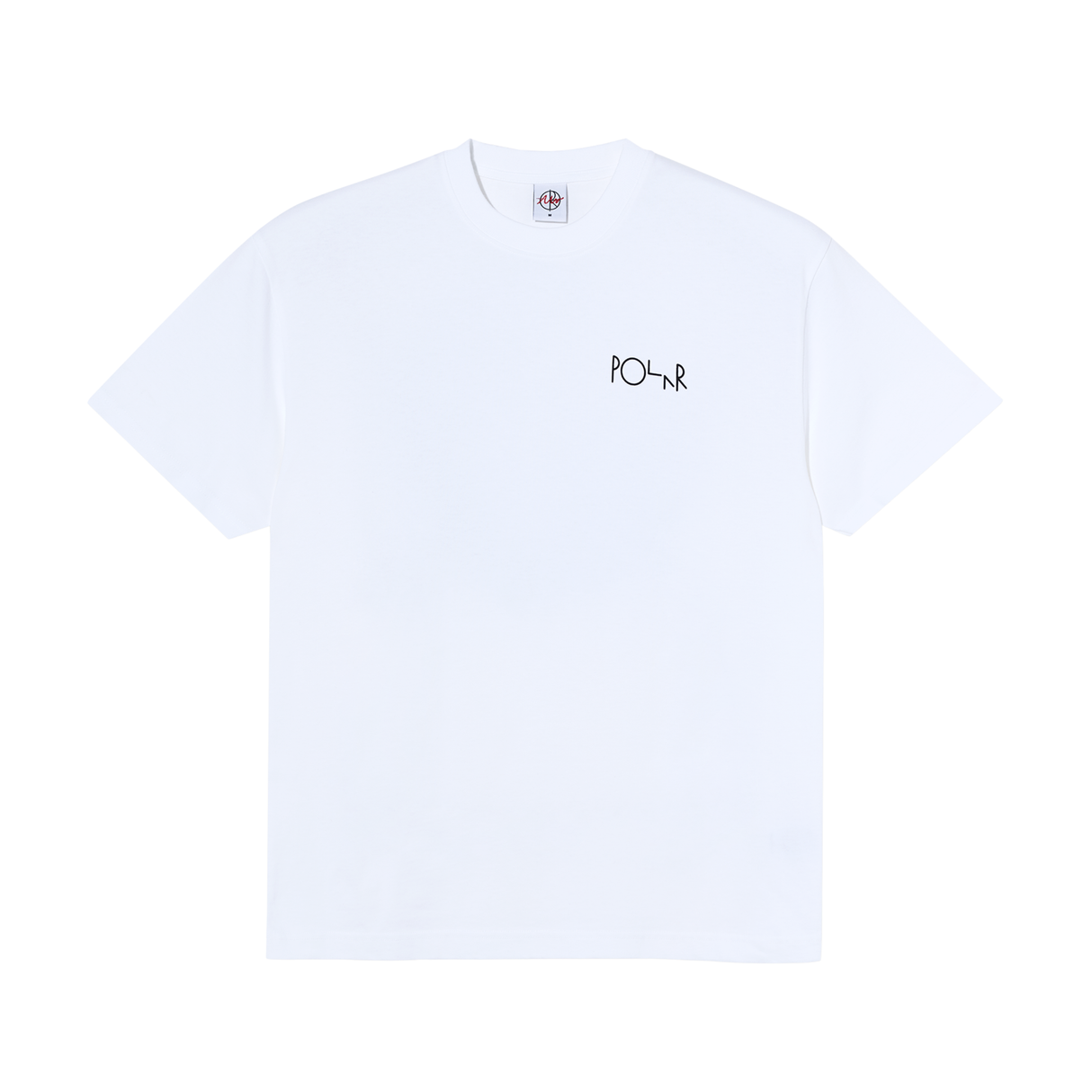 Polar Skate Co. Happy Sad Fill Logo T-Shirt – White