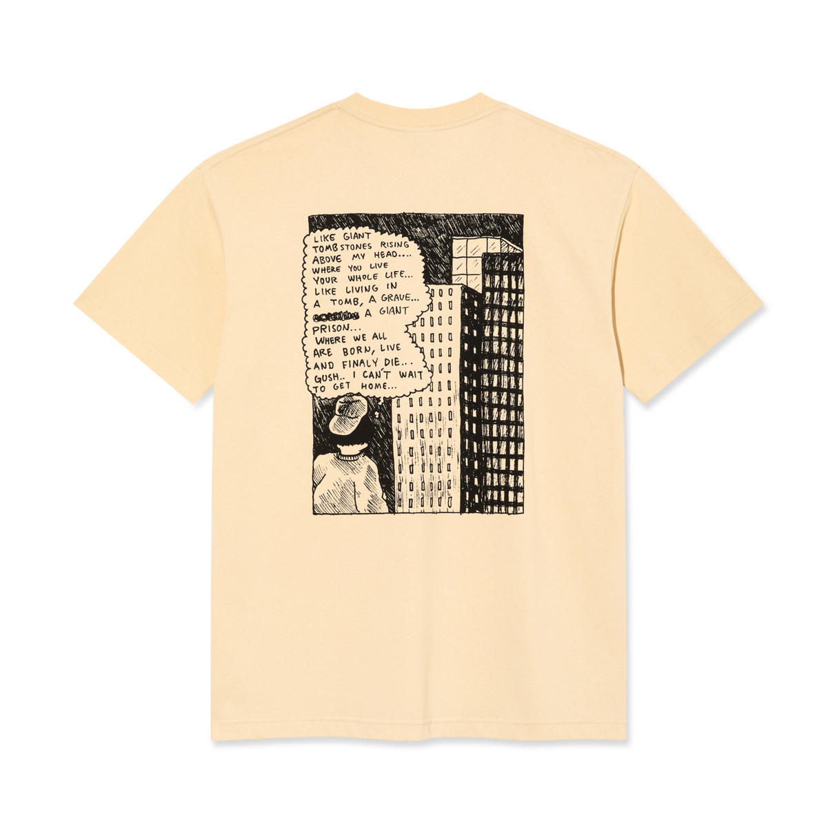 Polar Skate Co. Home Sweet Home T-Shirt – Oatmeal