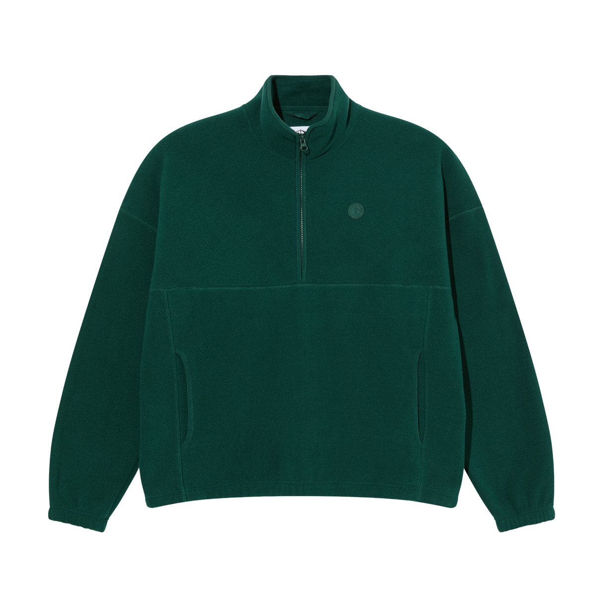 Polar Skate Co. Ivan Half Zip Sweatshirt – Dark Emerald