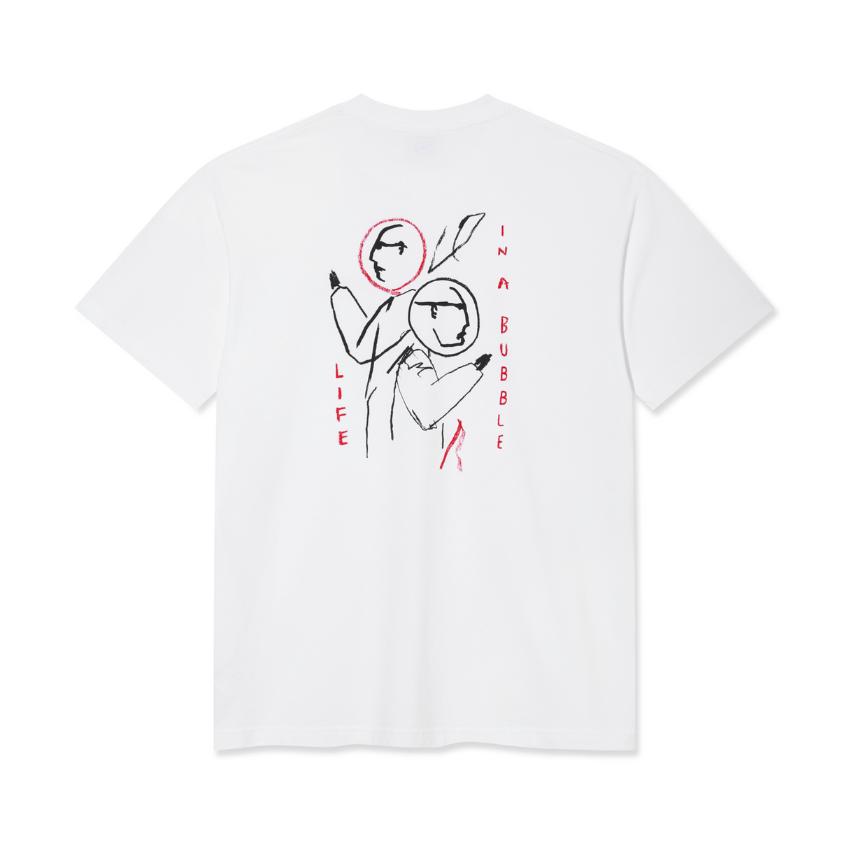 Polar Skate Co. Life In A Bubble T-Shirt – White