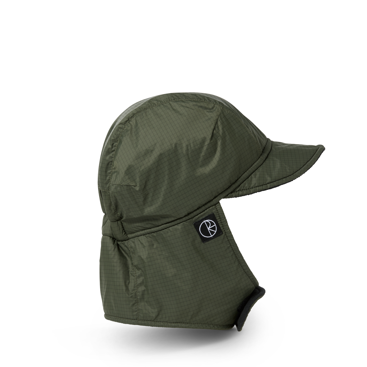 Polar Skate Co. Luke Flap Cap - (Ripstop) Grey Green