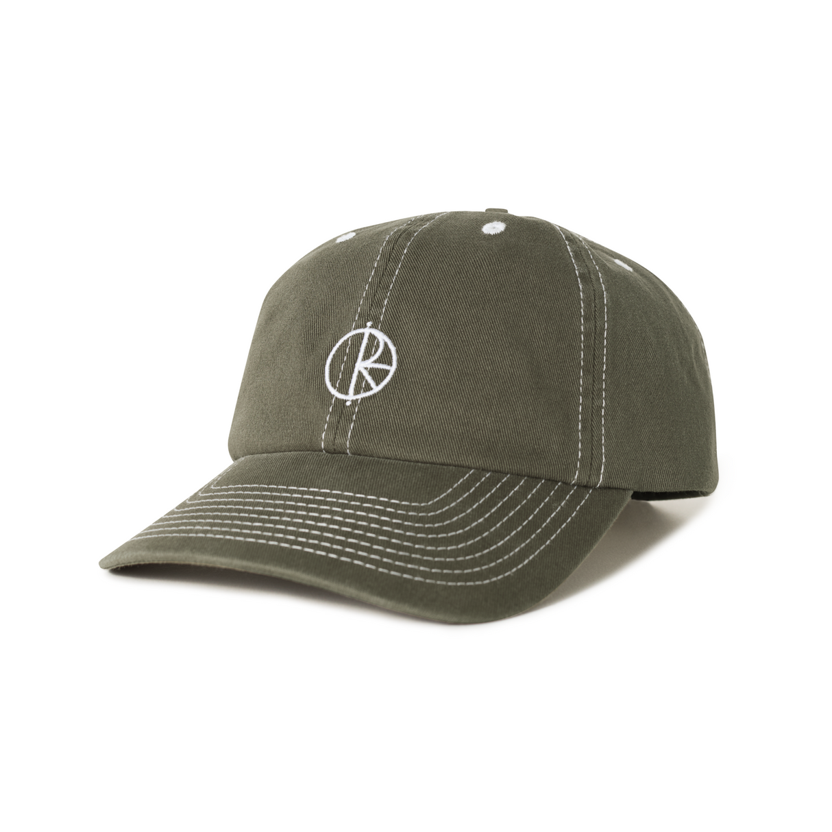 Polar Skate Co. Sai Contrast Cap - Olive