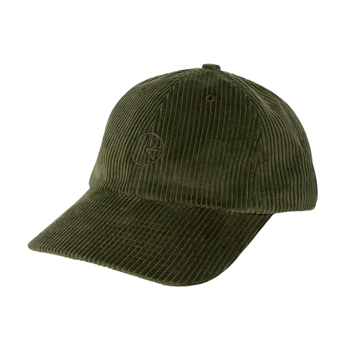 Polar Skate Co. Sai Cord Cap - Uniform Green