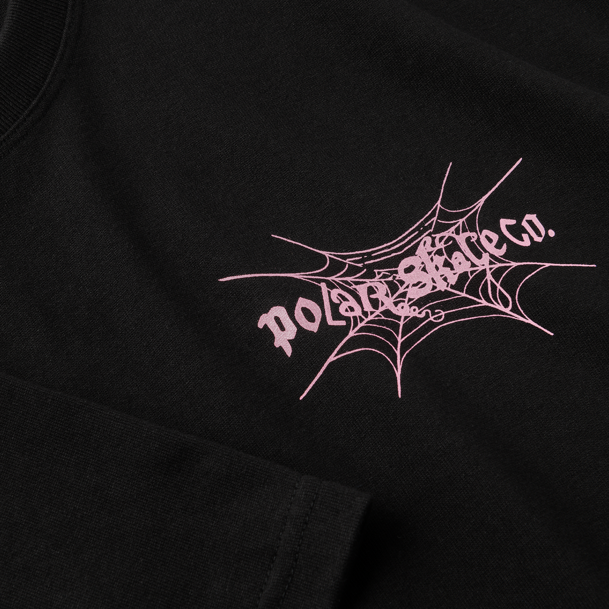 Polar Skate Co. Spiderweb T-Shirt – Black