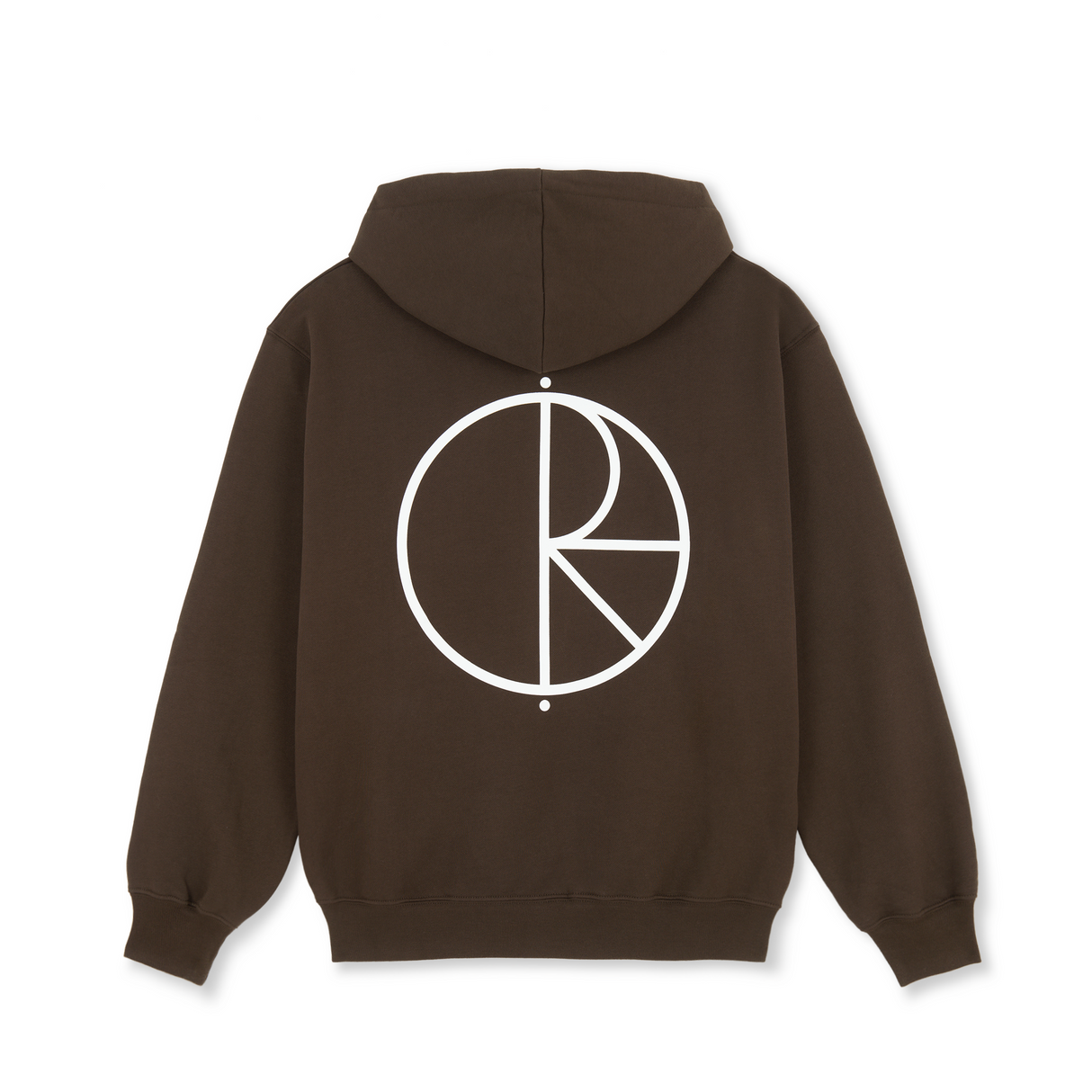 Polar Skate Co. Stroke Logo Dave Hoodie – Brown