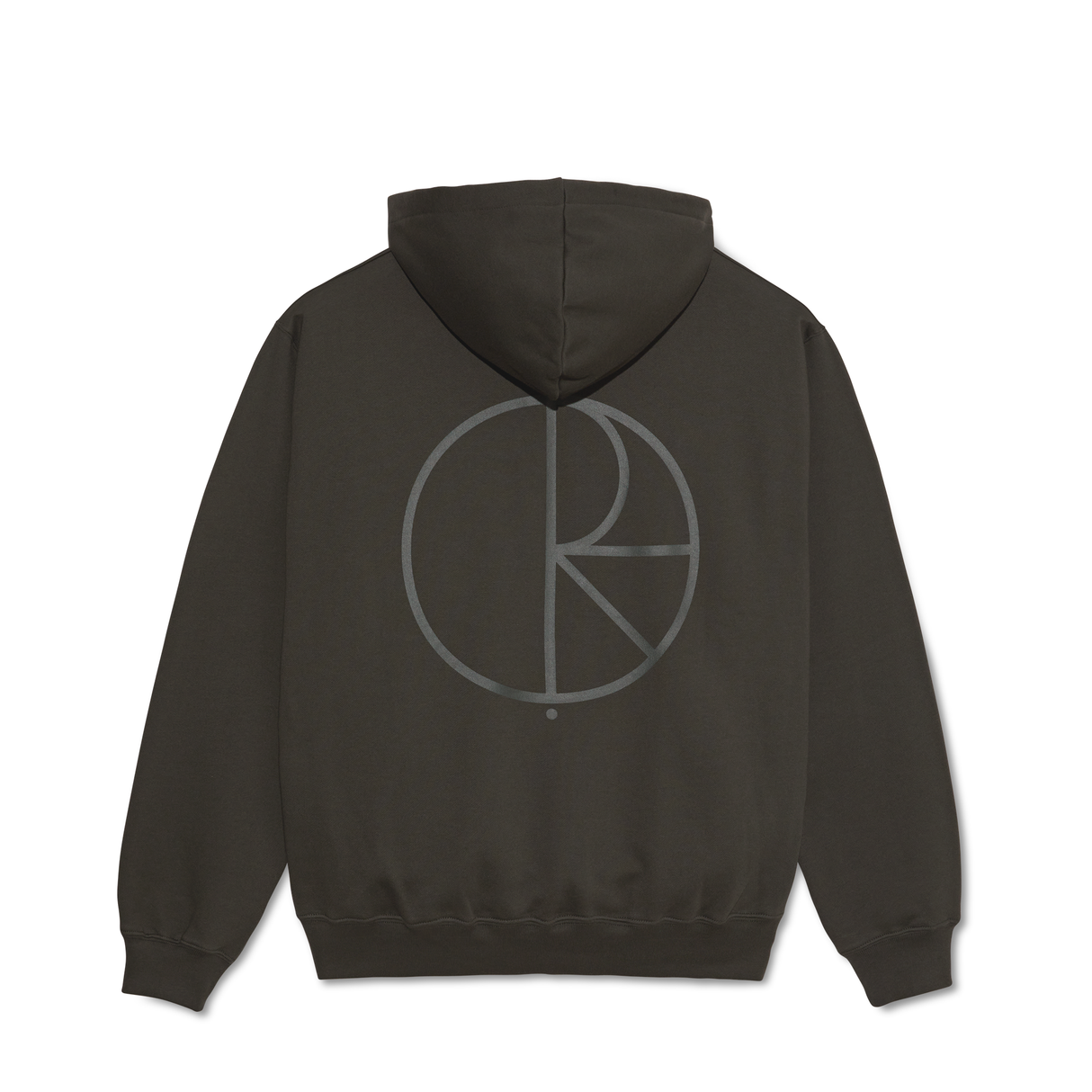 Polar Skate Co. Stroke Logo Dave Hoodie – Dirty Black