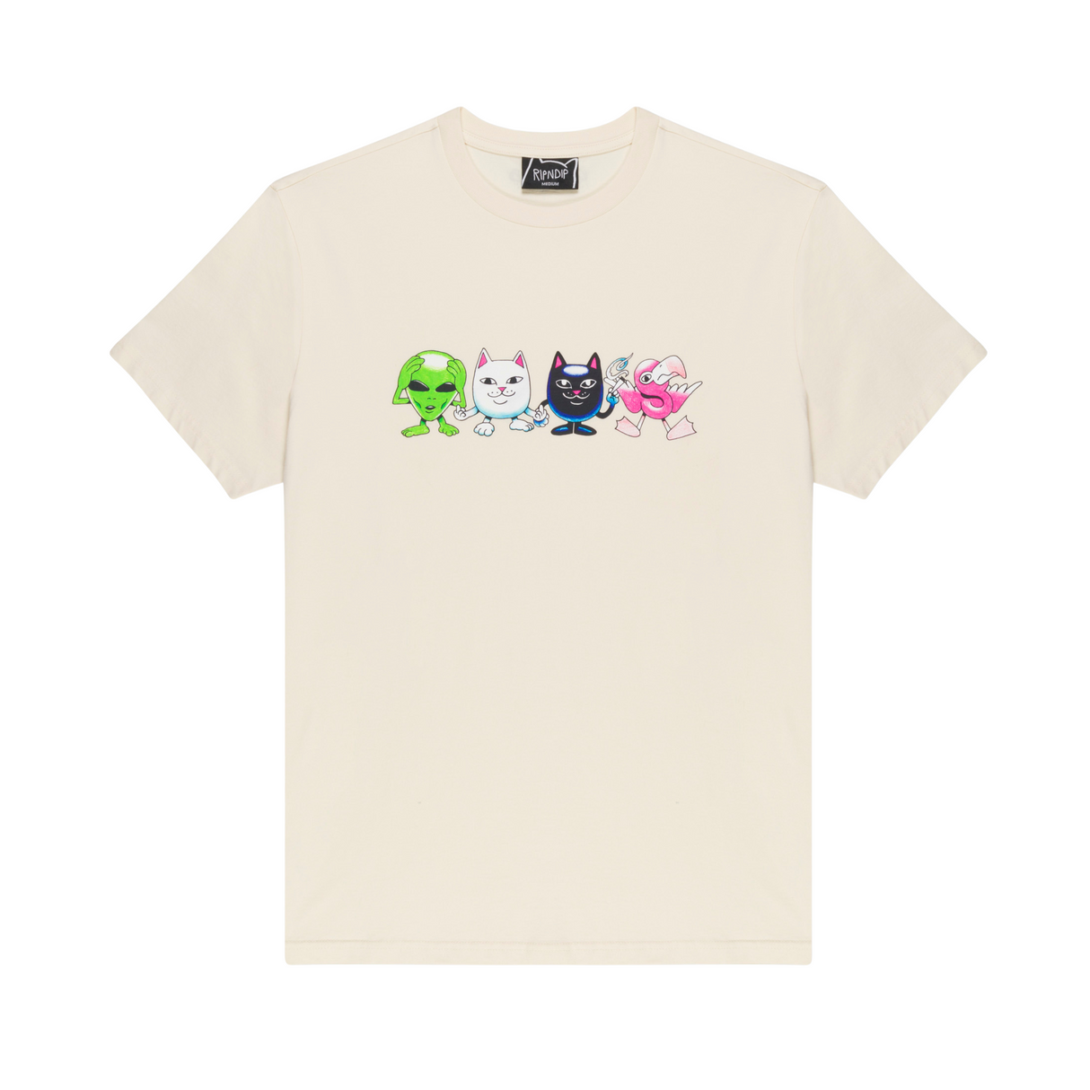 RIPNDIP Bestie Gang T-Shirt - Natural