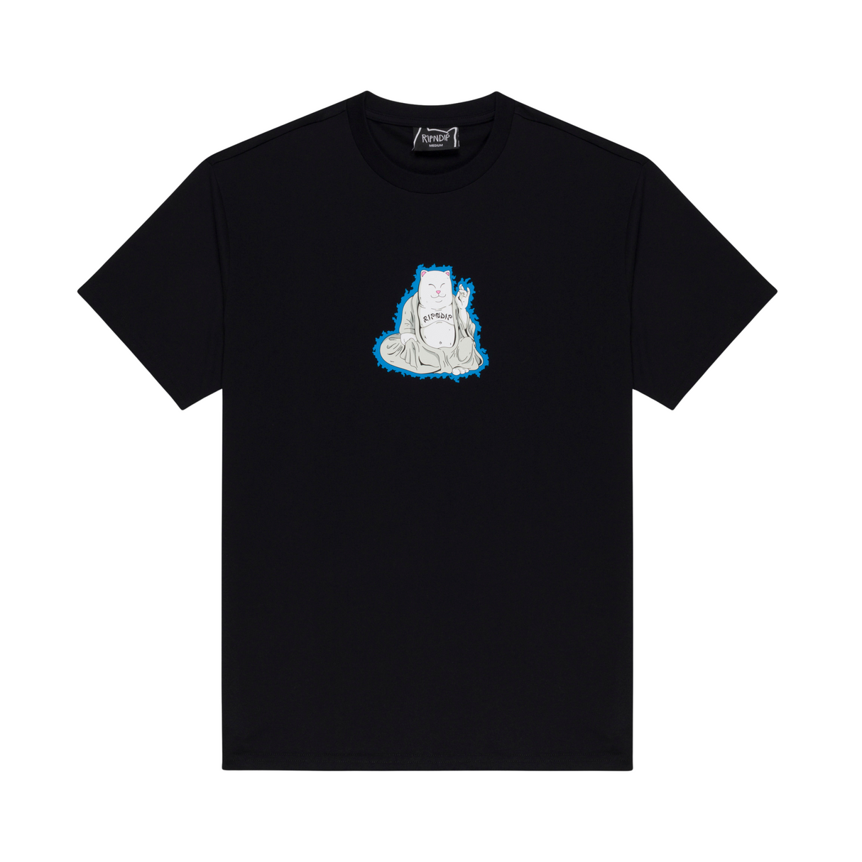 RIPNDIP Buddha Belly T-Shirt - Black