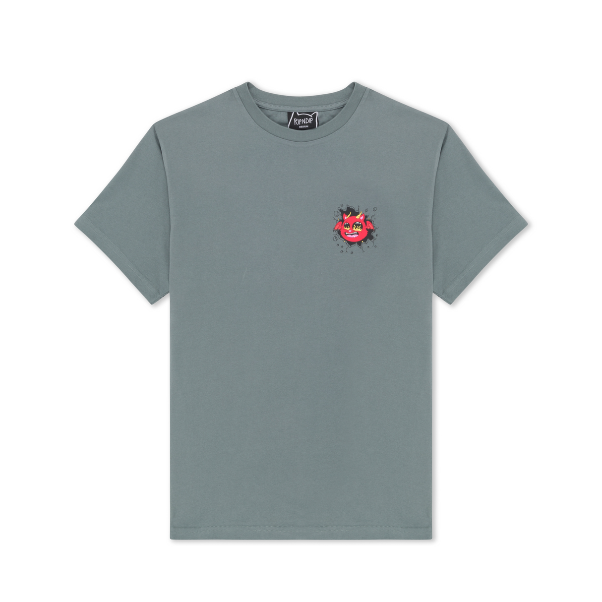 RIPNDIP Devil Monster T-Shirt - Charcoal