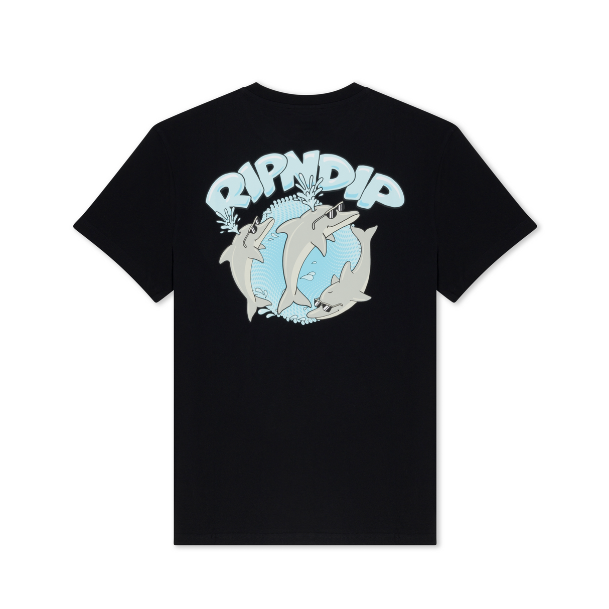 RIPNDIP Dolphin Dudes T-Shirt - Black