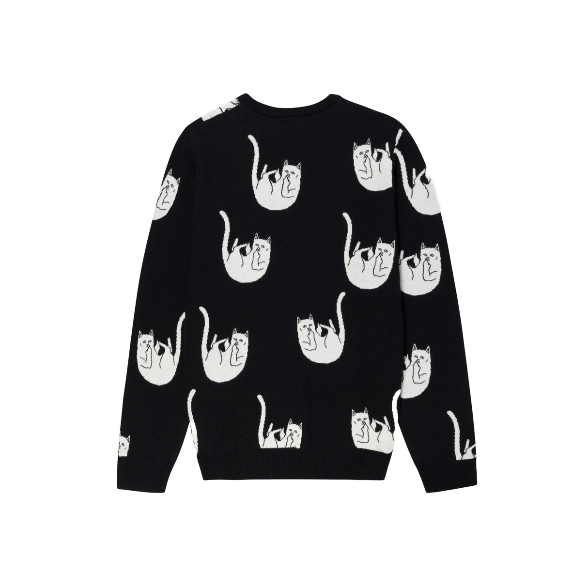 RIPNDIP Falling Nerm Knit Sweater - Black