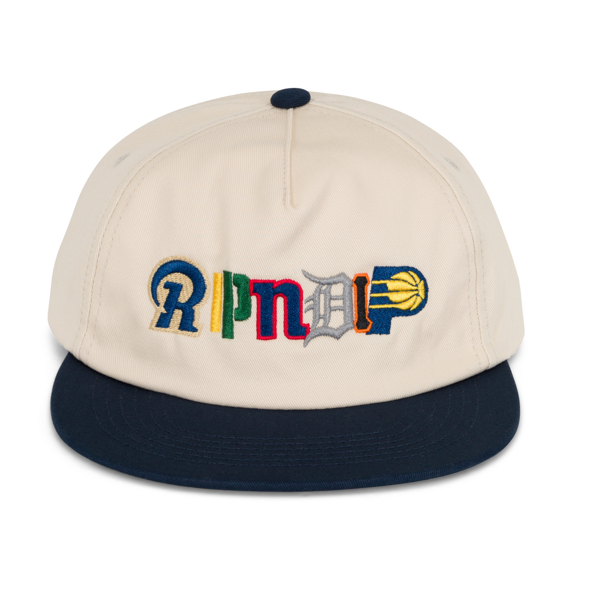 RIPNDIP Fan Fave Snapback Cap Hat – Off White