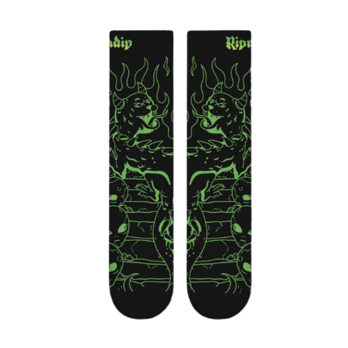 RIPNDIP Horntail Socks - Black