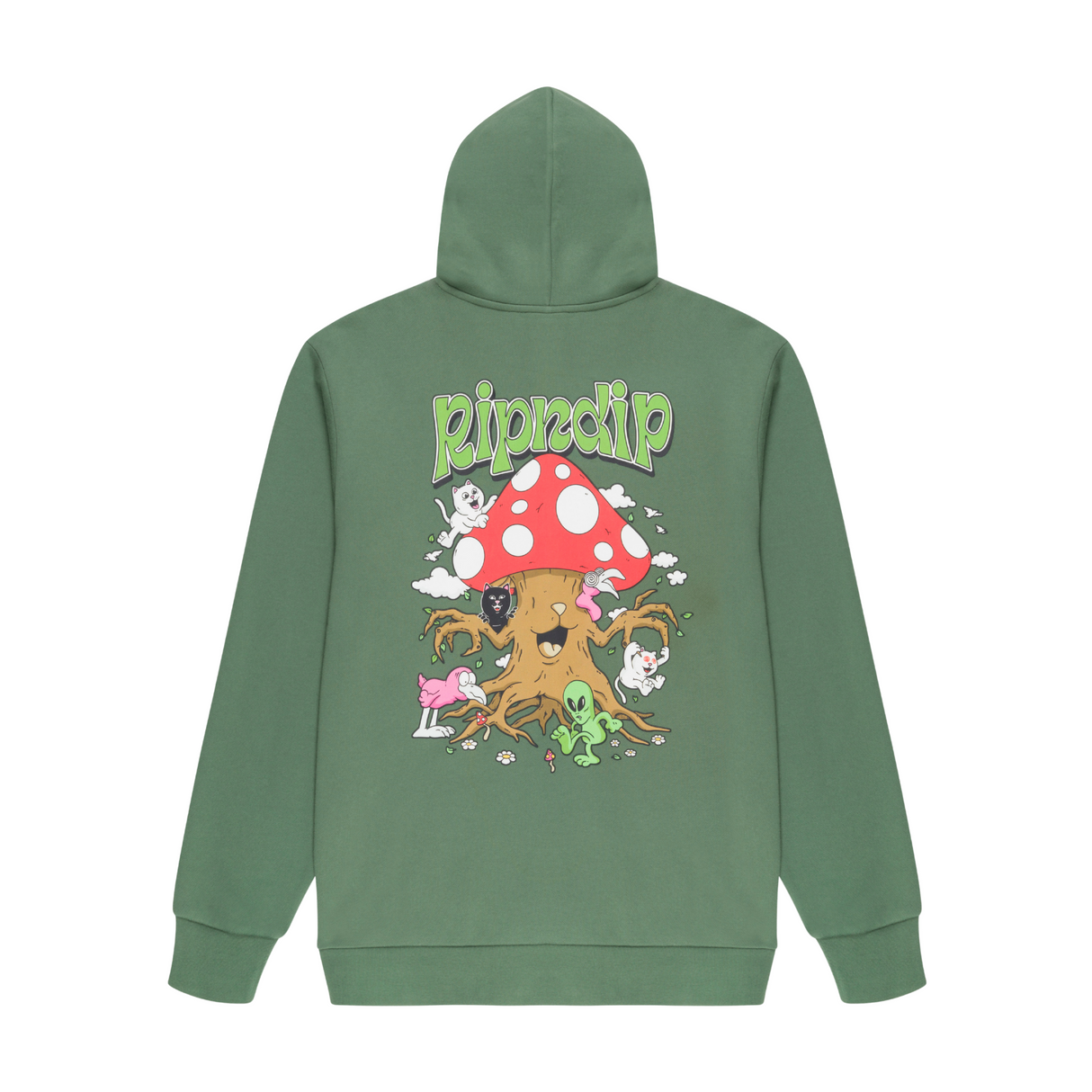 RIPNDIP Playground Hoodie - Olive