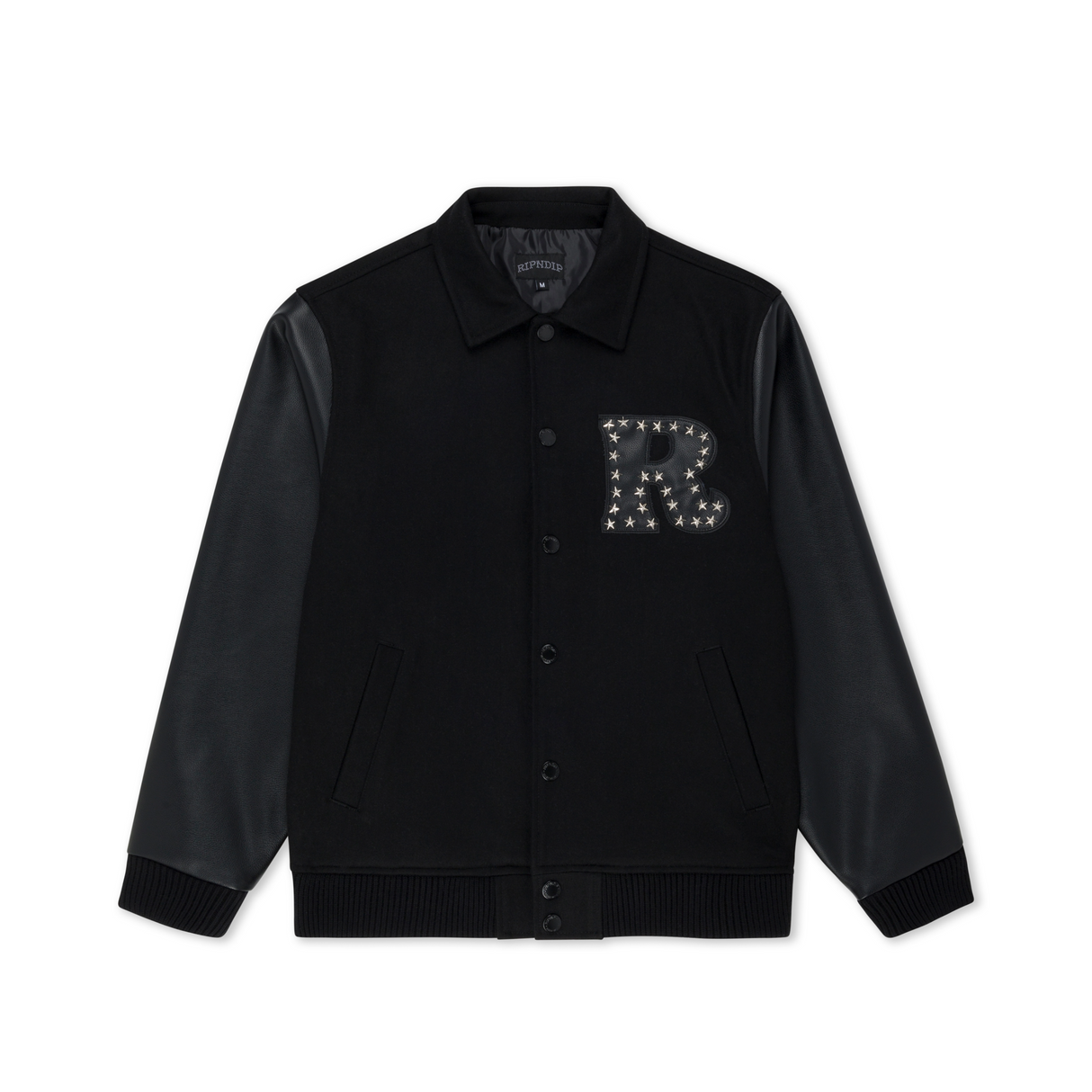RIPNDIP Rari Varsity Jacket - Black