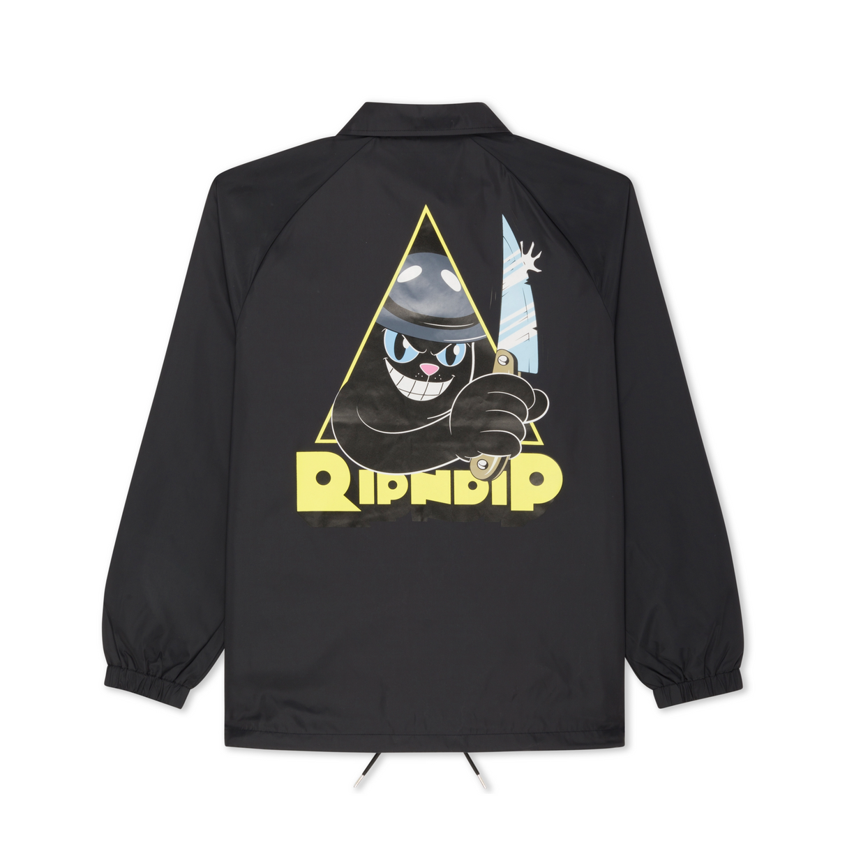 RIPNDIP Slice and Dice Coach Jacket - Black