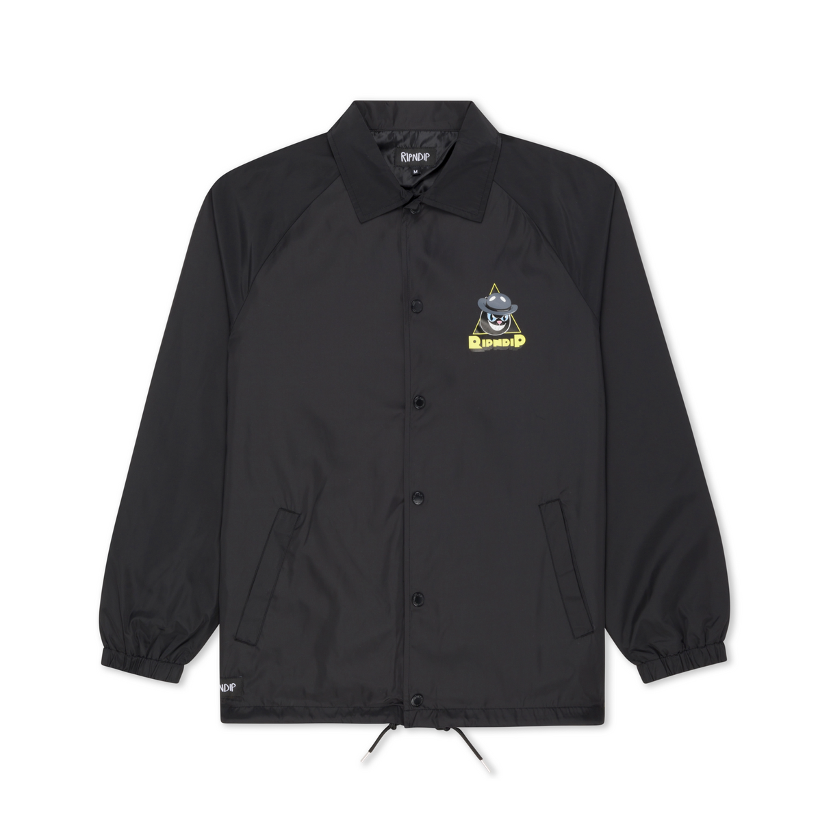 RIPNDIP Slice and Dice Coach Jacket - Black