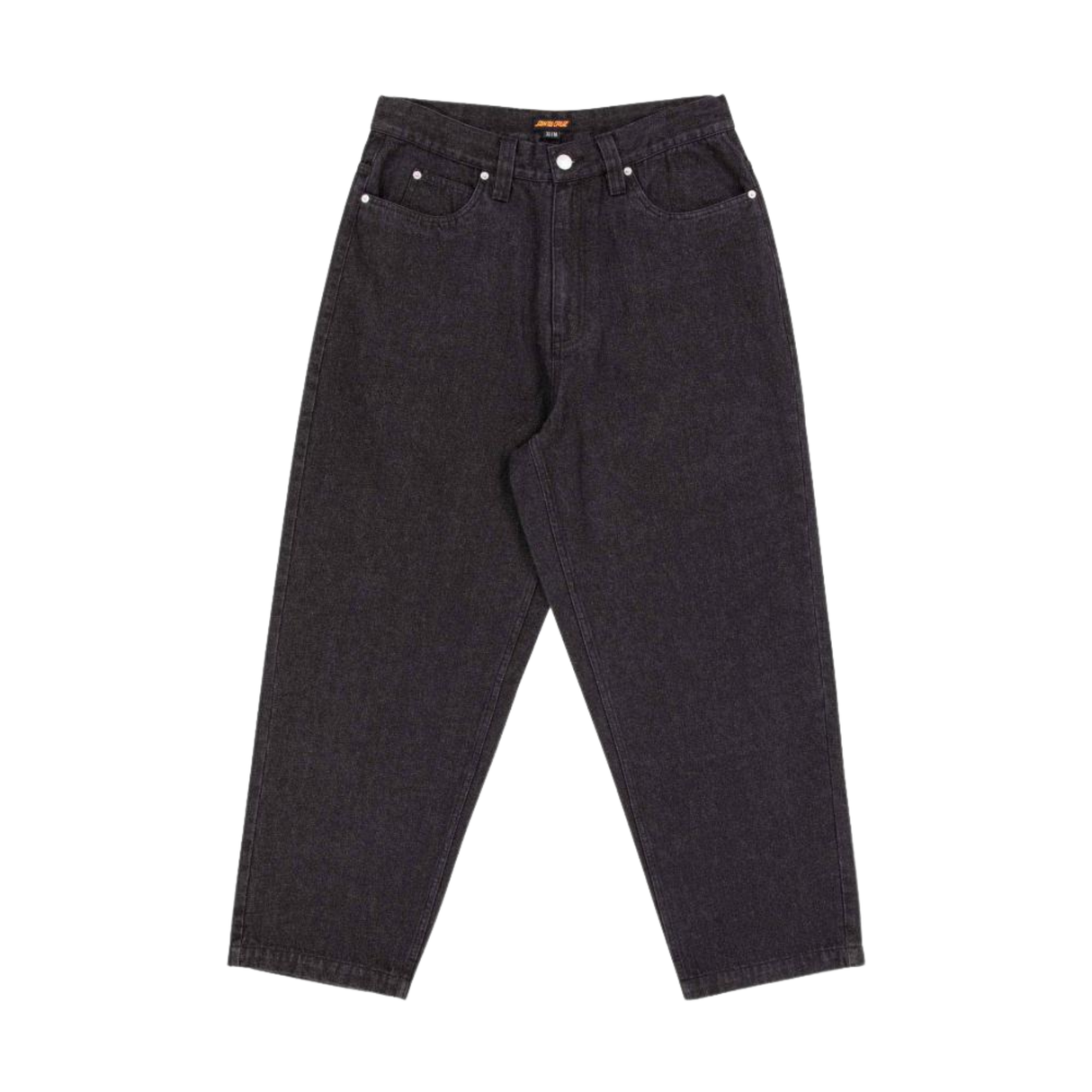 Santa Cruz Big Pants Baggy Denim Jeans - Black Wash