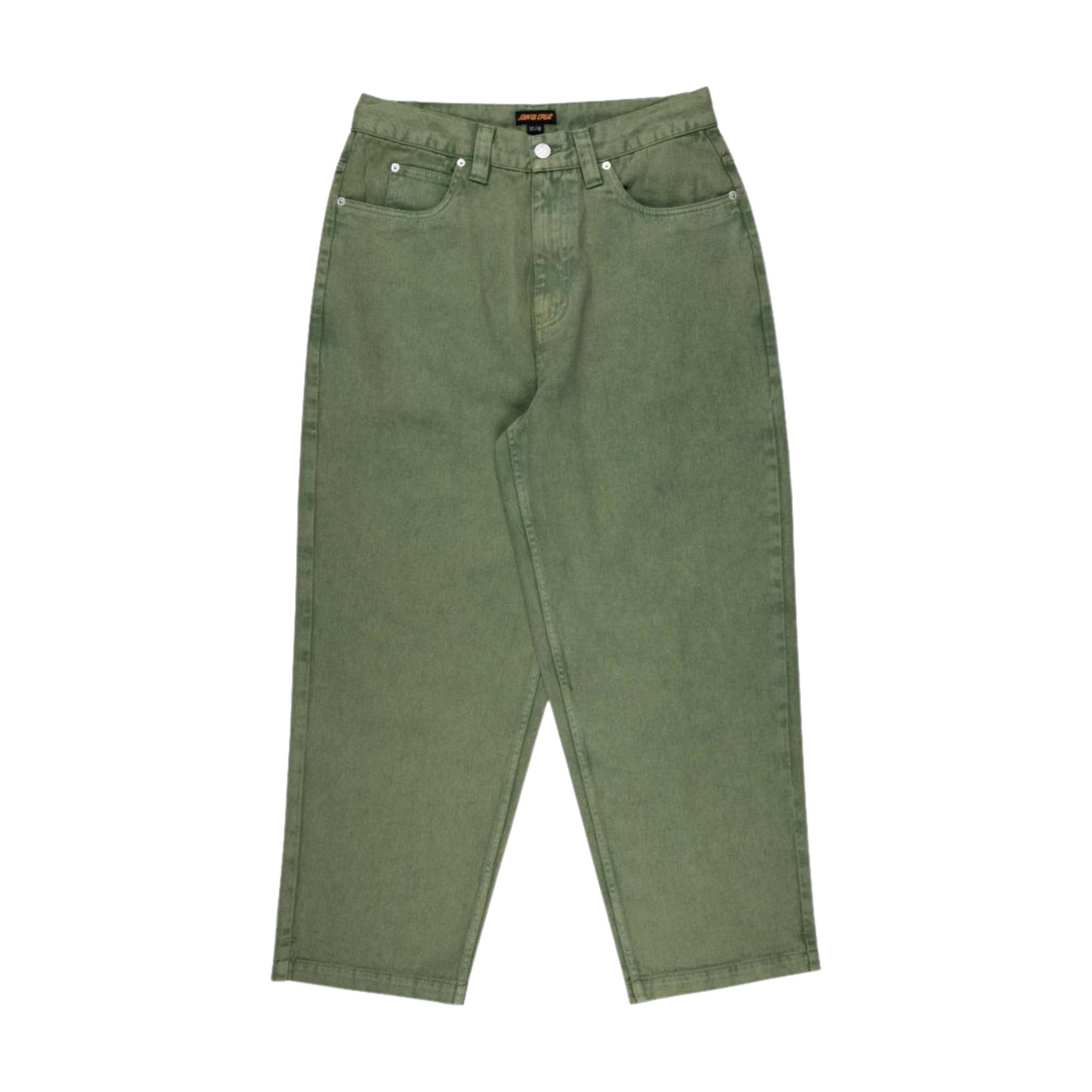 Santa Cruz Big Pants Baggy Denim Jeans - Iguana