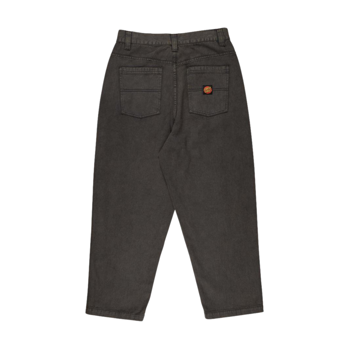 Santa Cruz Big Pants Baggy Denim Jeans - Washed Black