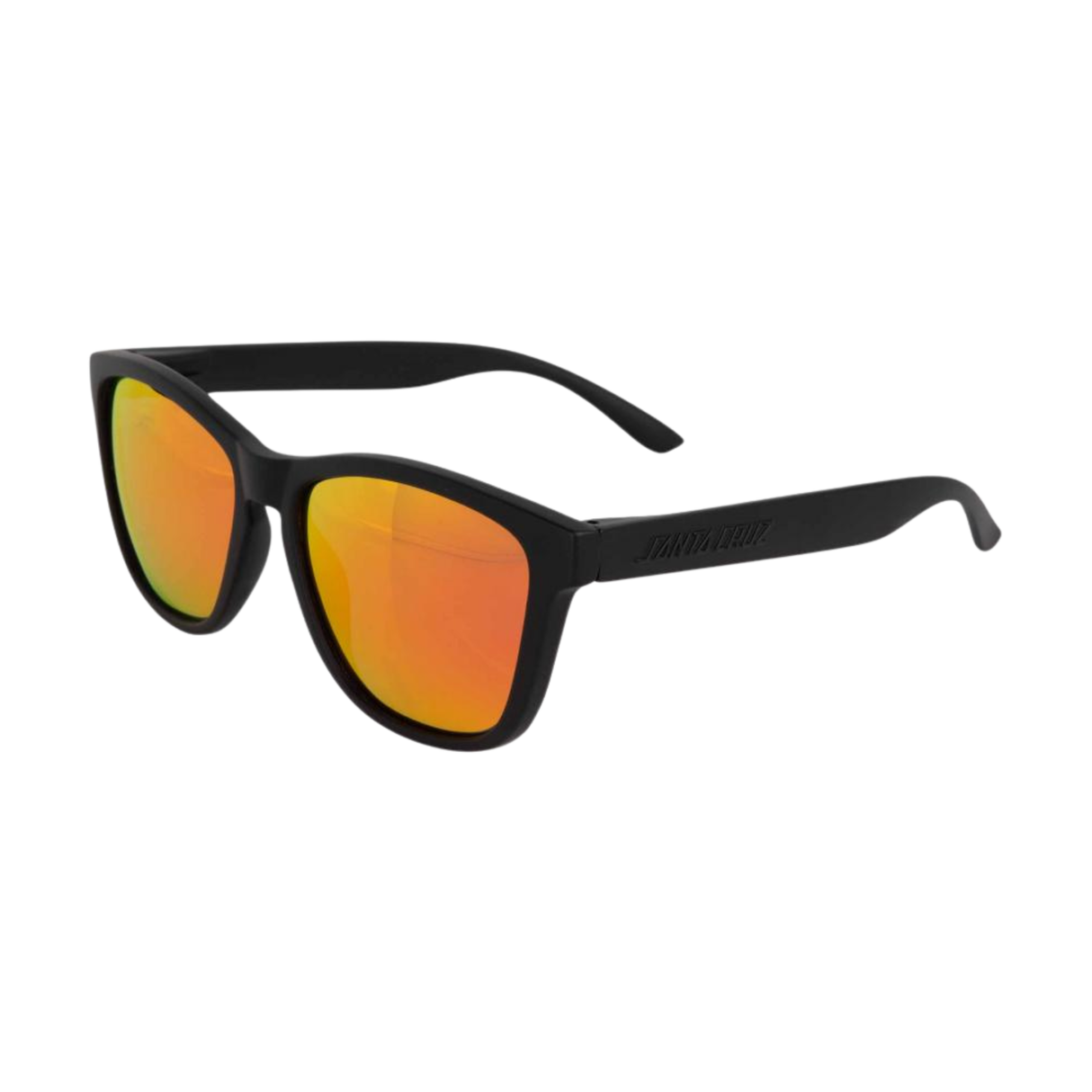 Santa Cruz Boss Strip Sunglasses - Black / Orange