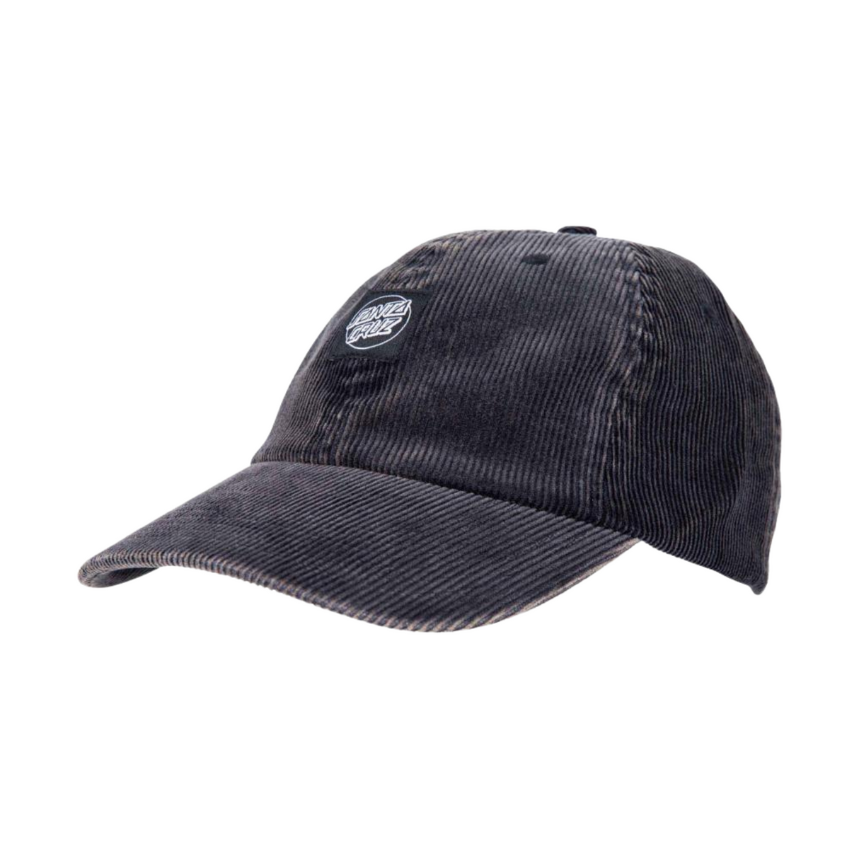 Santa Cruz Cap Opus Dot Label Cap - Black