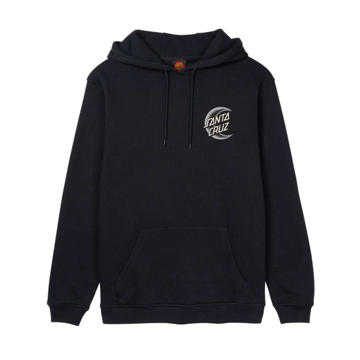 Santa Cruz Crescent Bone Hand Hoodie - Black