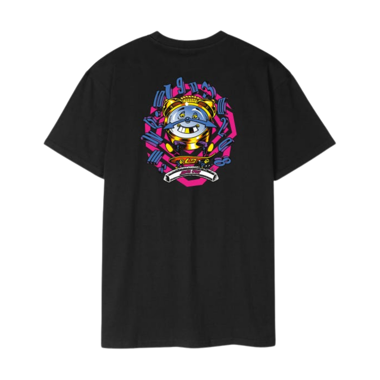 Santa Cruz Grabke All Around Stack T-Shirt - Black