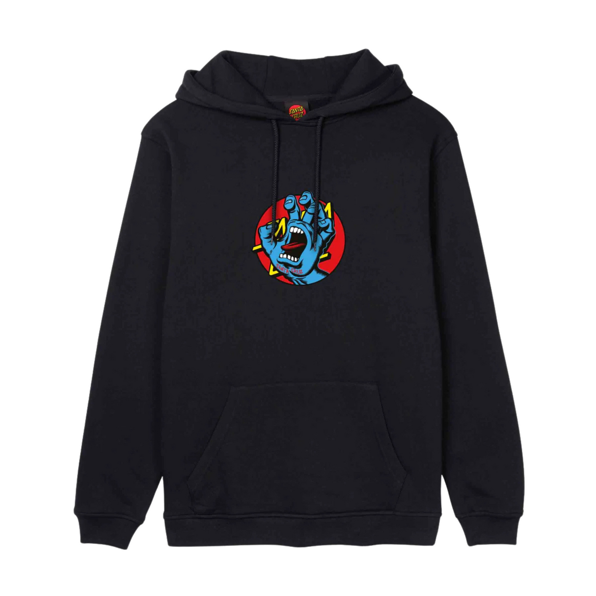Santa Cruz Hand Dot Hoodie - Black