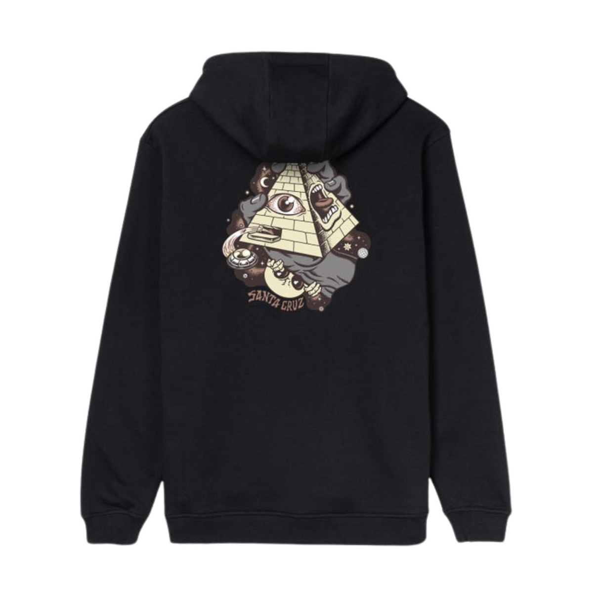 Santa Cruz Knibbs Invasion Hand Hoodie - Black