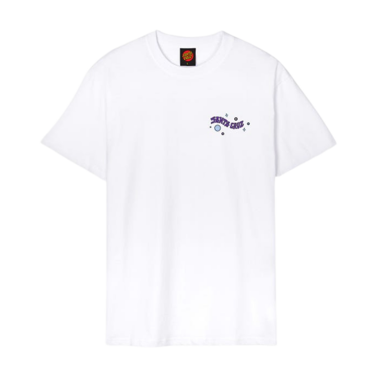 Santa Cruz Knibbs Invasion Hand Strip T-Shirt - White