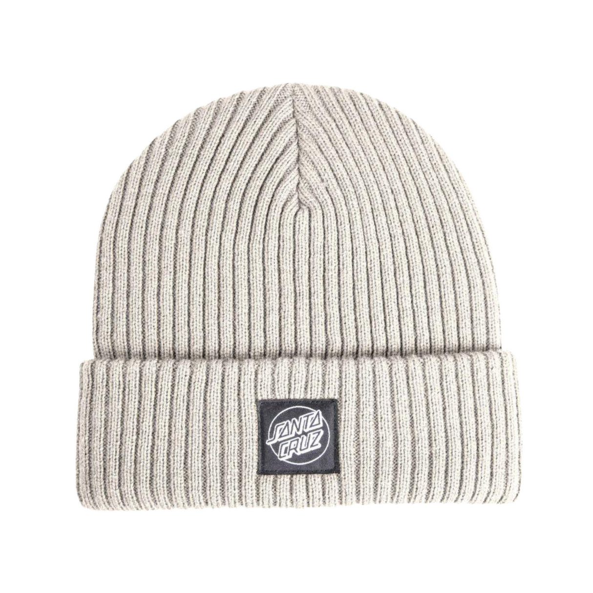 Santa Cruz Opus Dot Label Beanie - Unbleached