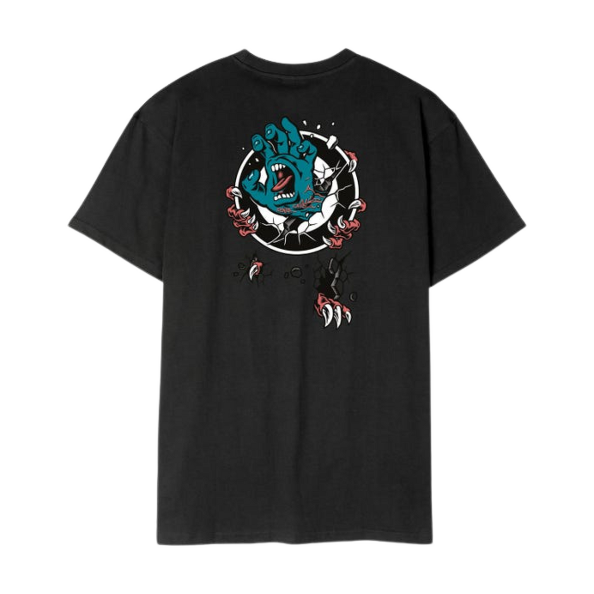 Santa Cruz Roskopp Screaming Target T-Shirt - Black