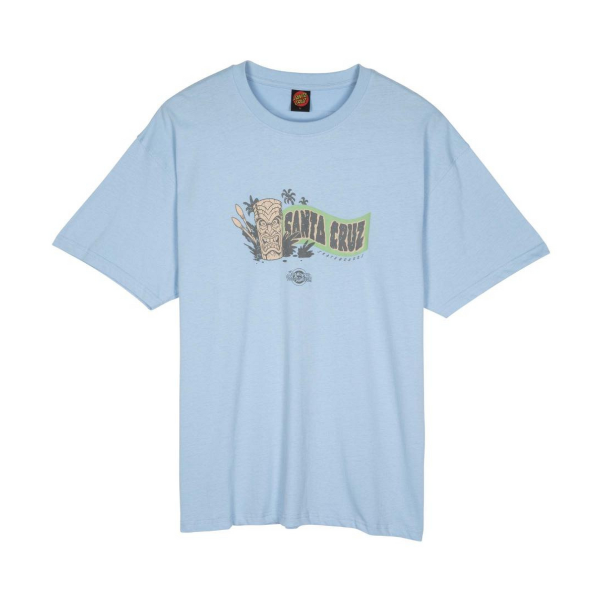 Santa Cruz Roskopp Voodoo Room T-Shirt - Fresh Blue