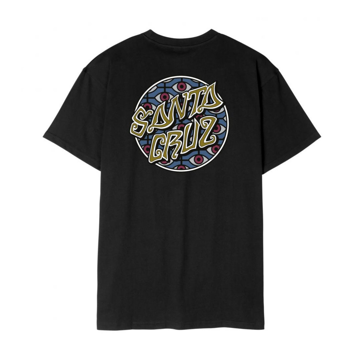 Santa Cruz Salba Eyes Dot T-Shirt - Black