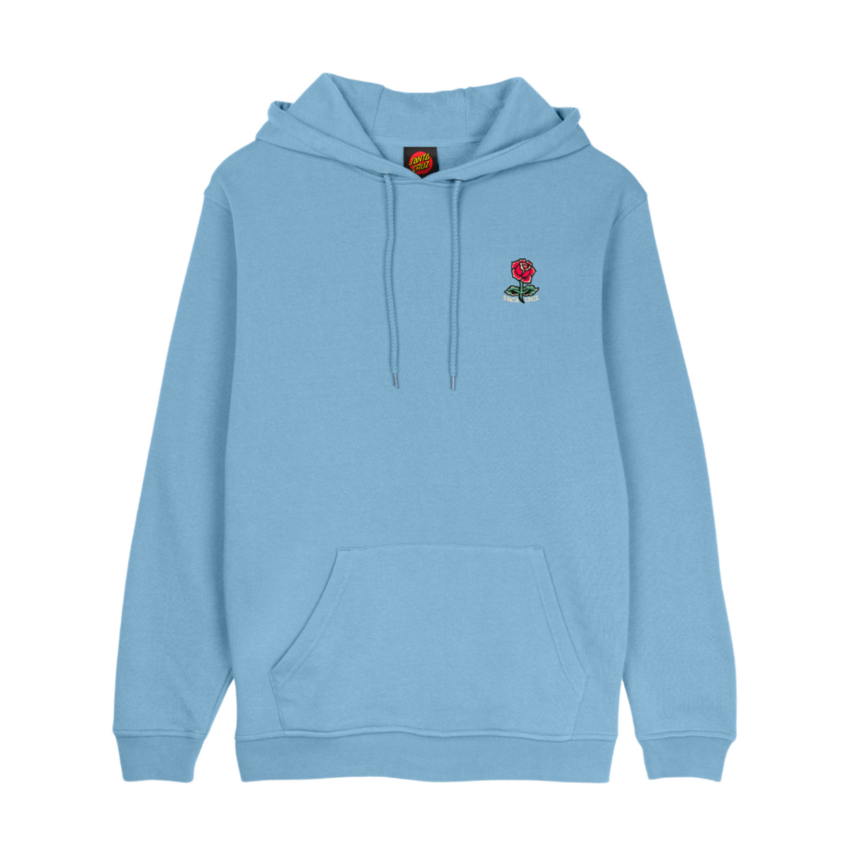 Santa Cruz Screaming Rose Flash Hoodie - Pacific Blue