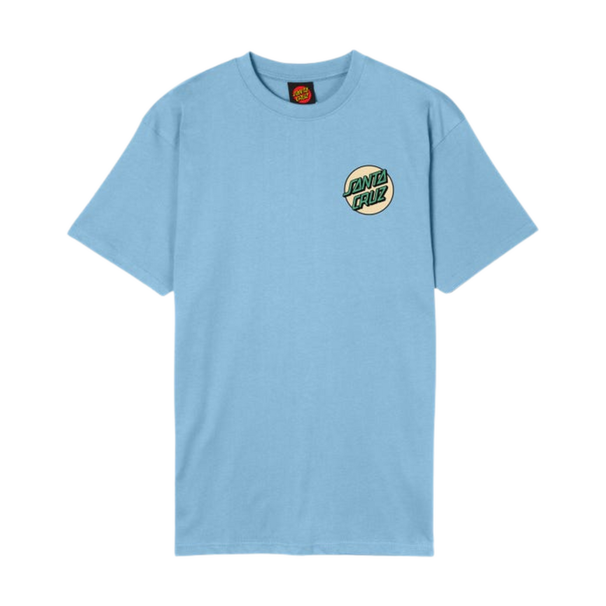 Santa Cruz Screaming Rose Flash T-Shirt - Pacific Blue