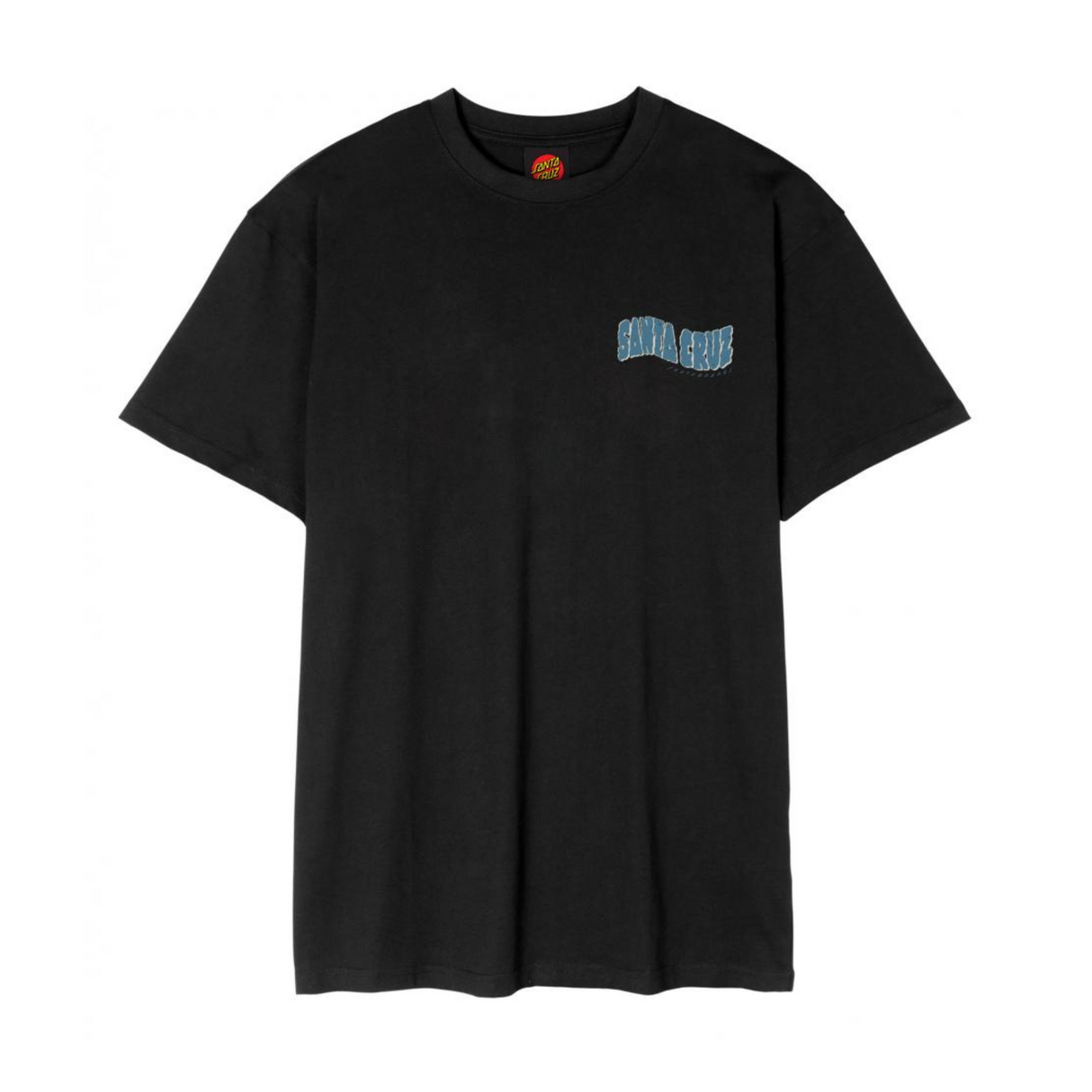 Santa Cruz Tiki Hand Strip T-Shirt - Black