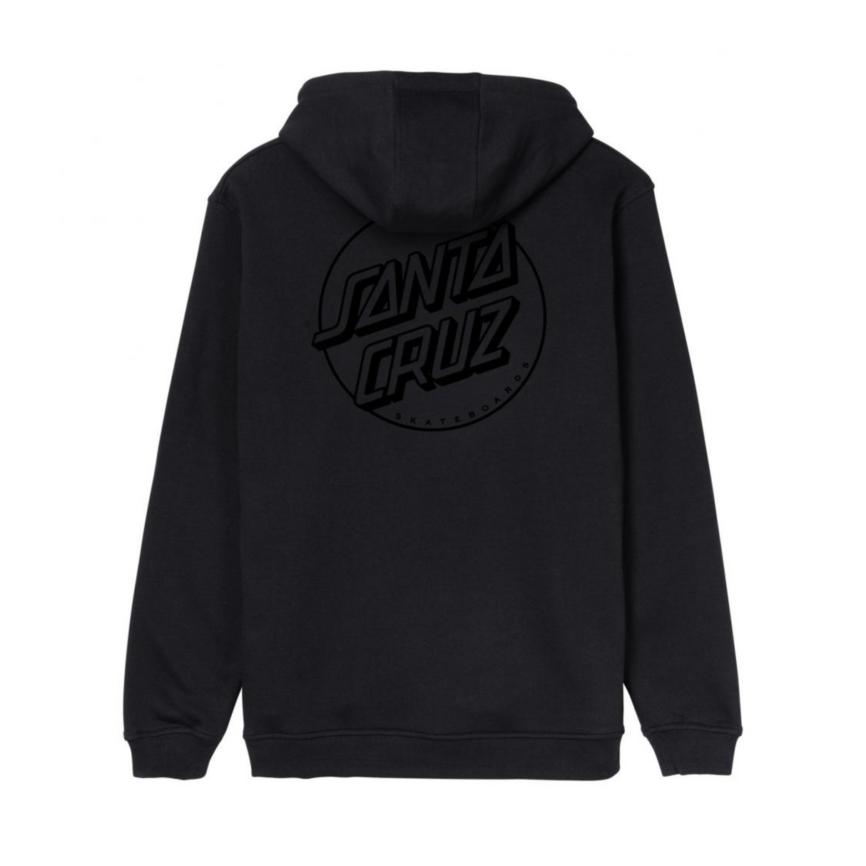 Santa Cruz Tonal Opus Dot Stripe Hoodie - Black