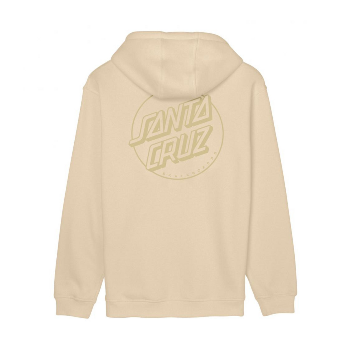 Santa Cruz Tonal Opus Dot Stripe Hoodie - Vanilla