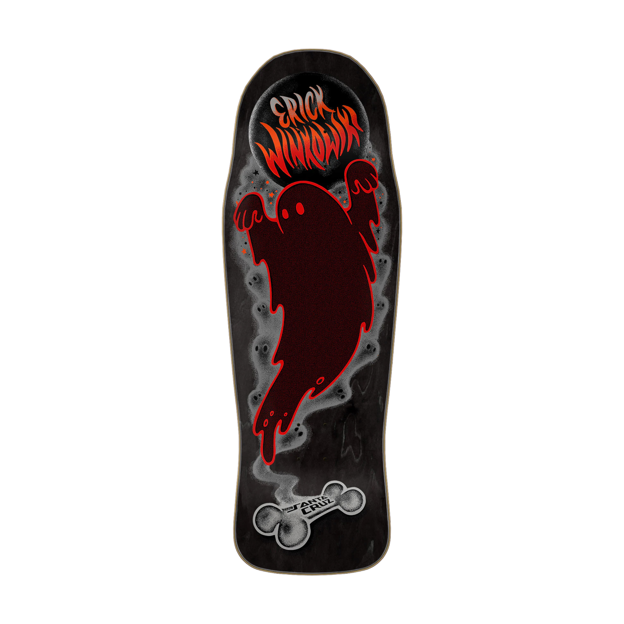 Santa Cruz Winkowski Ghost Shaped Deck 10.34" - Black