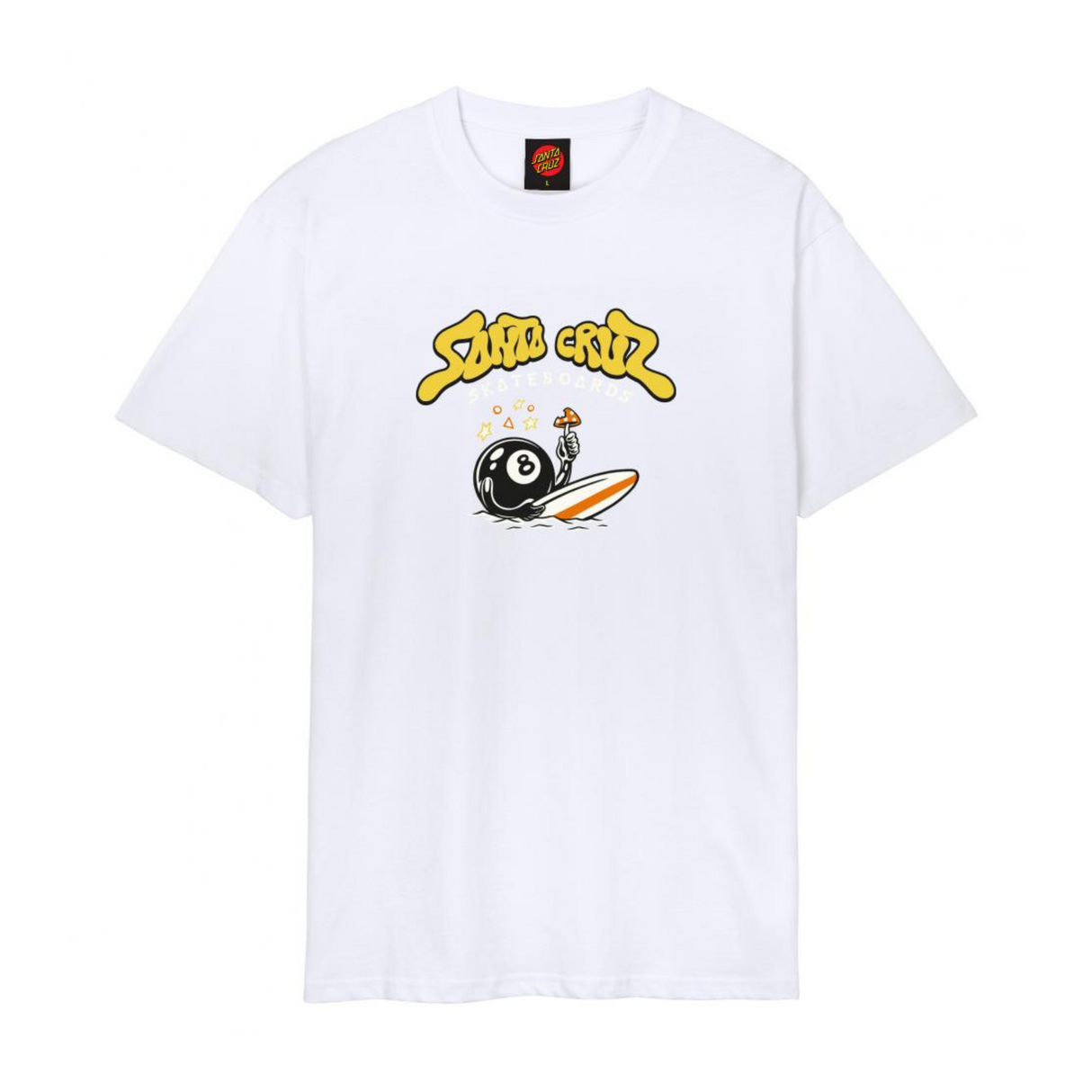 Santa Cruz Winkowski Surf Front T-Shirt - White