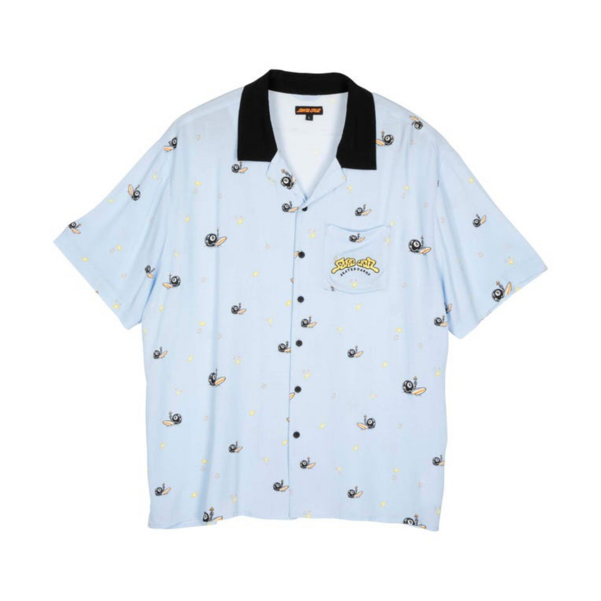 Santa Cruz Winkowski Surf Shirt - Fresh Blue