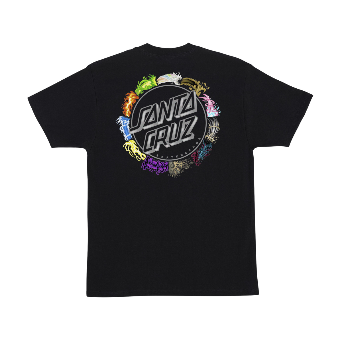 Santa Cruz x Pokemon Power Dot T-Shirt - Black