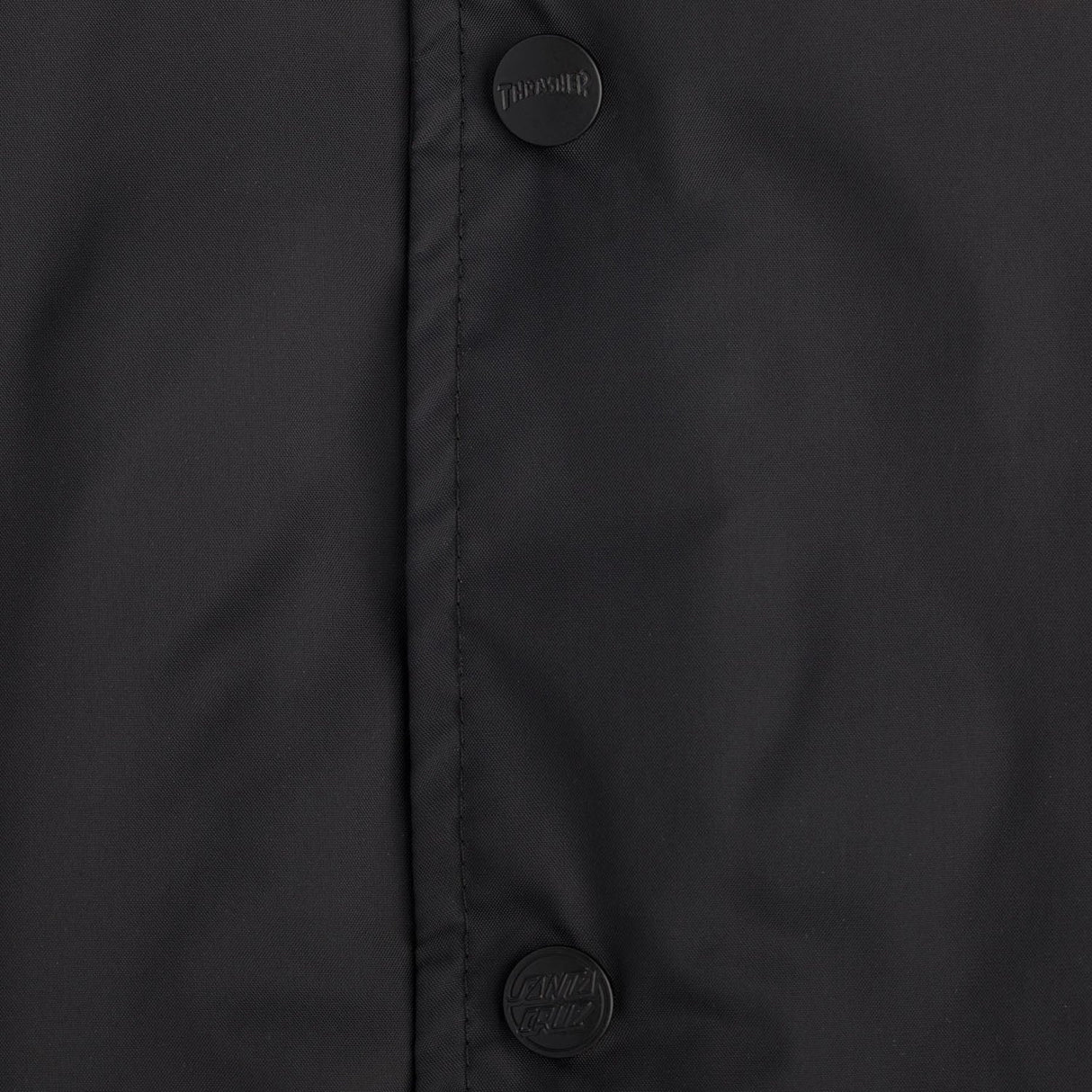 Santa Cruz x Thrasher Flame Dot Jacket - Black