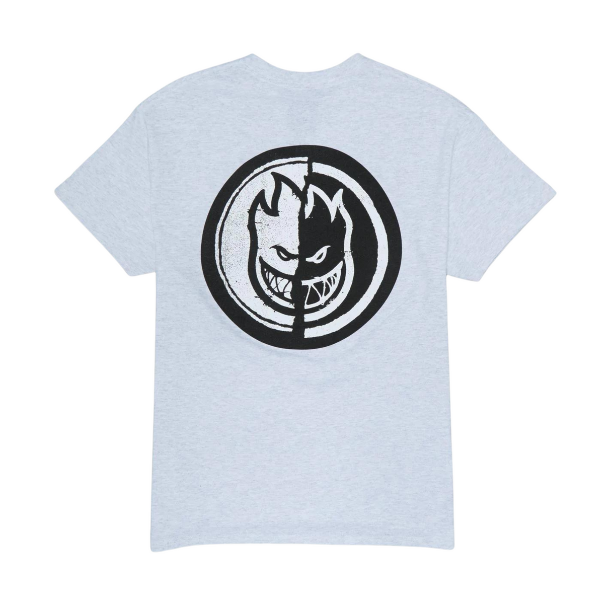 Spitfire Yin Yang T-Shirt - Ash / Black