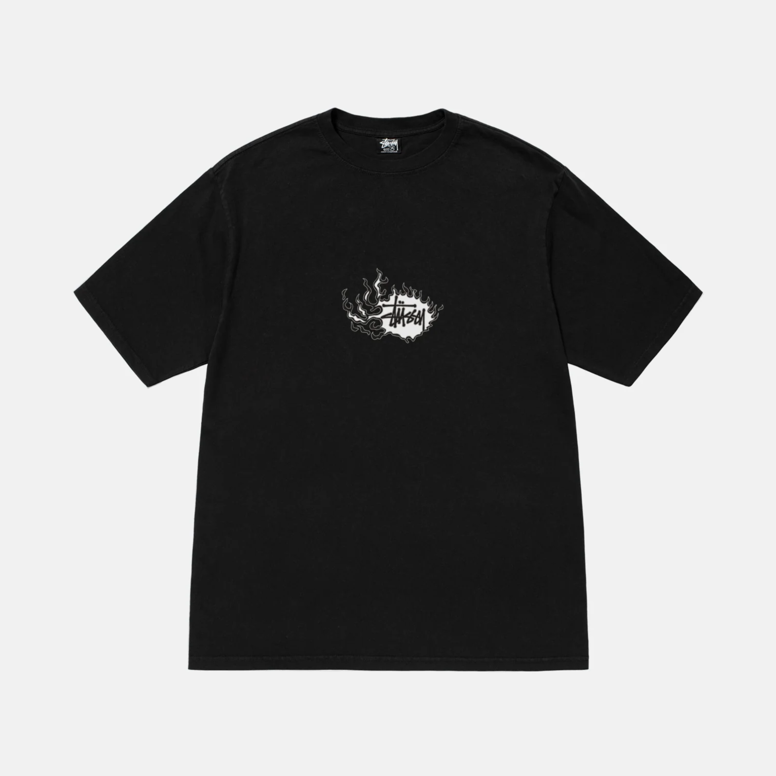 STUSSY SKULL & BONES TEE PIGMENT DYED-